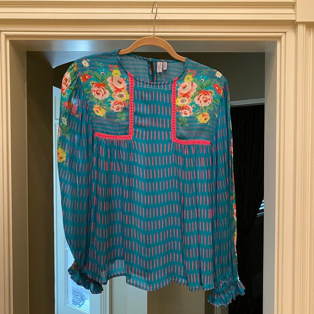 Anthropology top by Blank London size x-small.